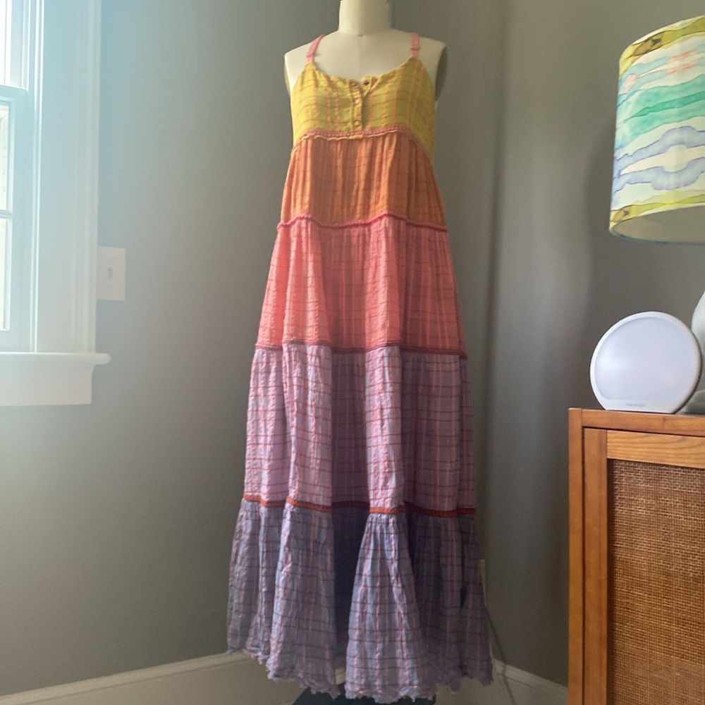 Free People | Juliana Maxi Dress | Rainbow | XS - Picture 2 of 6